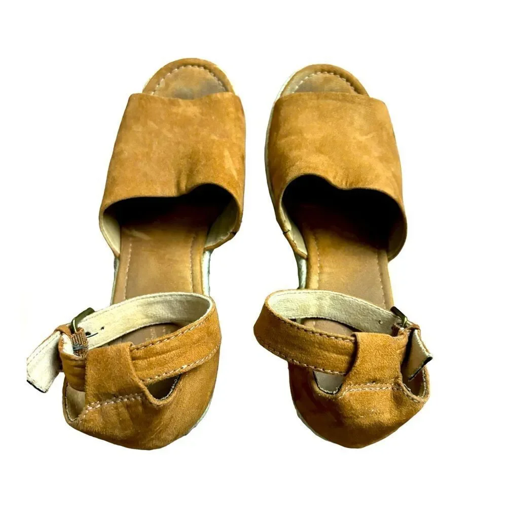 Universal Thread Chestnut Emery Espadrille Sandals Size 8.5